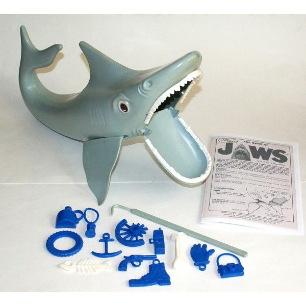 the game of jaws vintage toy game