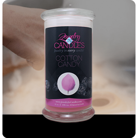 Cotton Candy Jewelry In Candles
