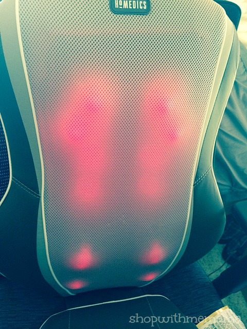 Triple Shiatsu Massage Cushion with Heat