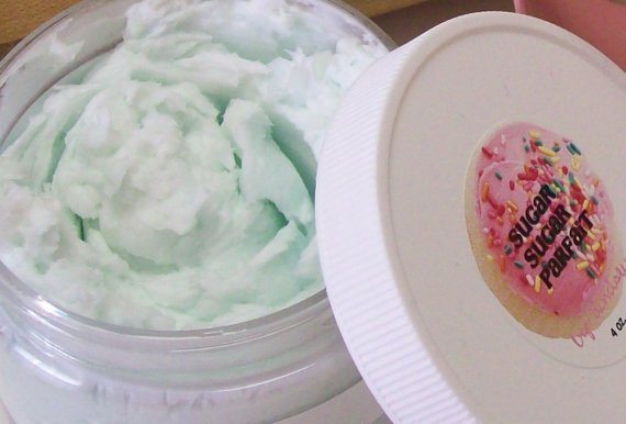 Shamrock Whipped Soap homemade