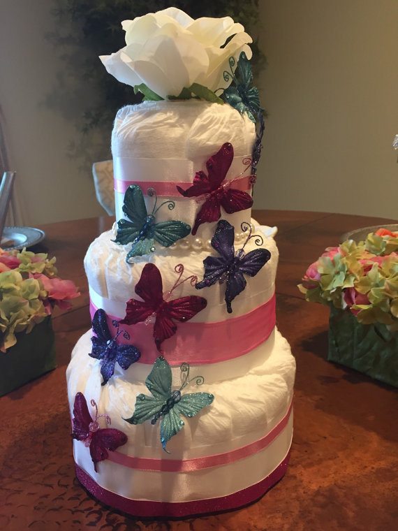 diaper cakes by Nadia
