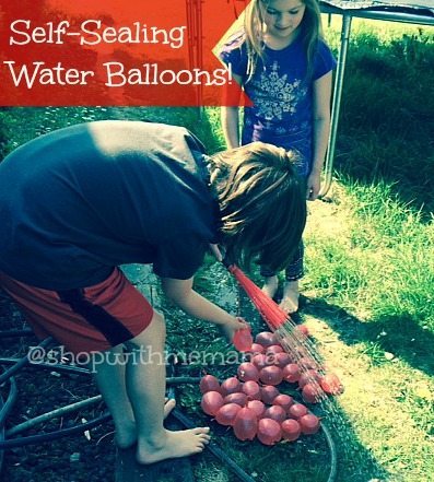 Self-Sealing Water Balloons!