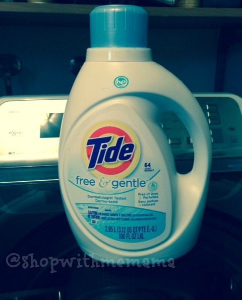 Tide laundry detergent