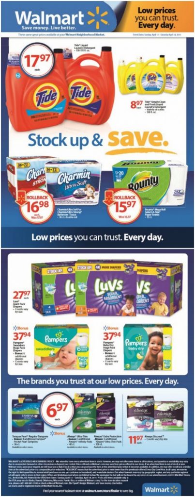 Walmart Stock And Save Event