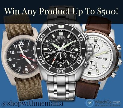 win any product from watchco.com up to $500