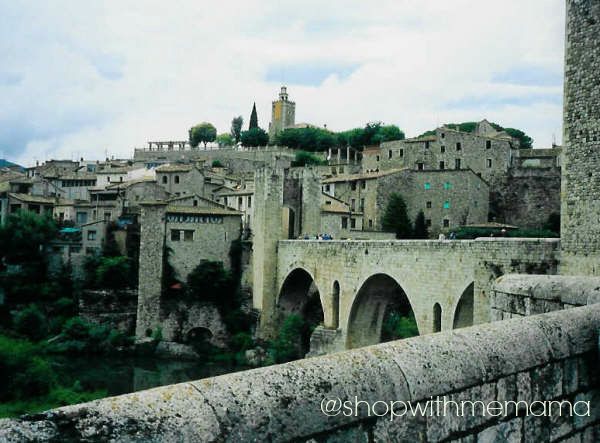 besalu spain  Besalu with bridge