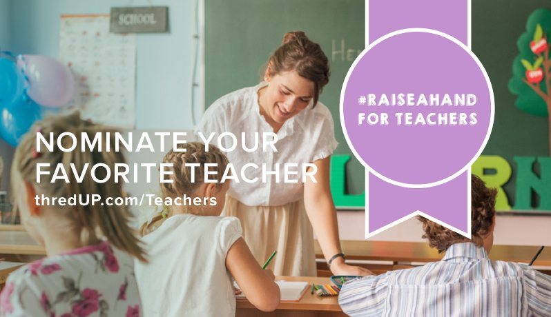 Raise A Hand For Teachers 