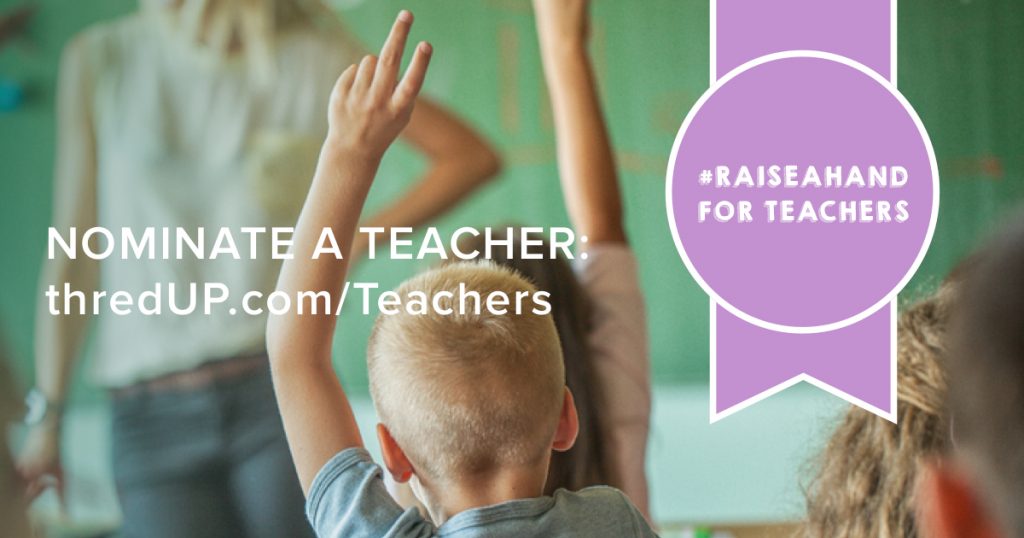 Nominate your favorite teacher