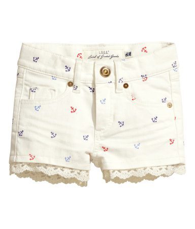 twill shorts