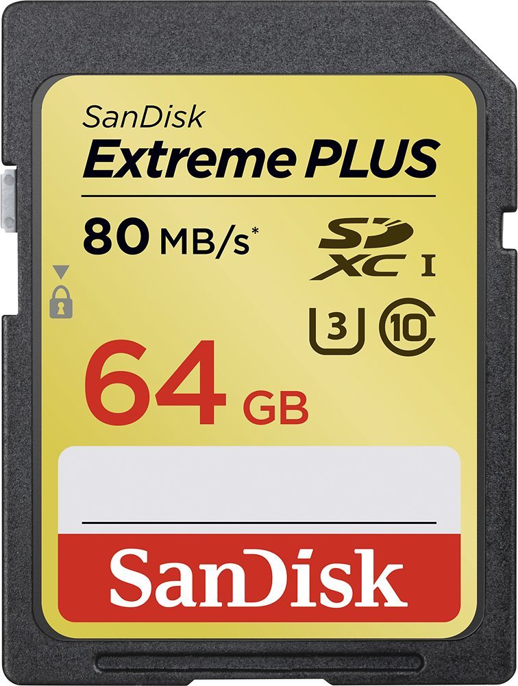 SanDisk Extreme Plus 80MB 64GB