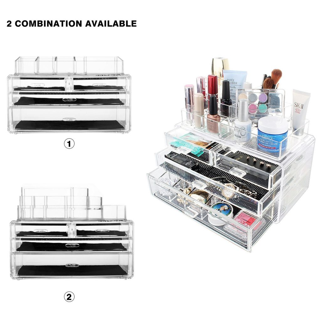 MelodySusie® Large Capacity Cosmetic Organizer