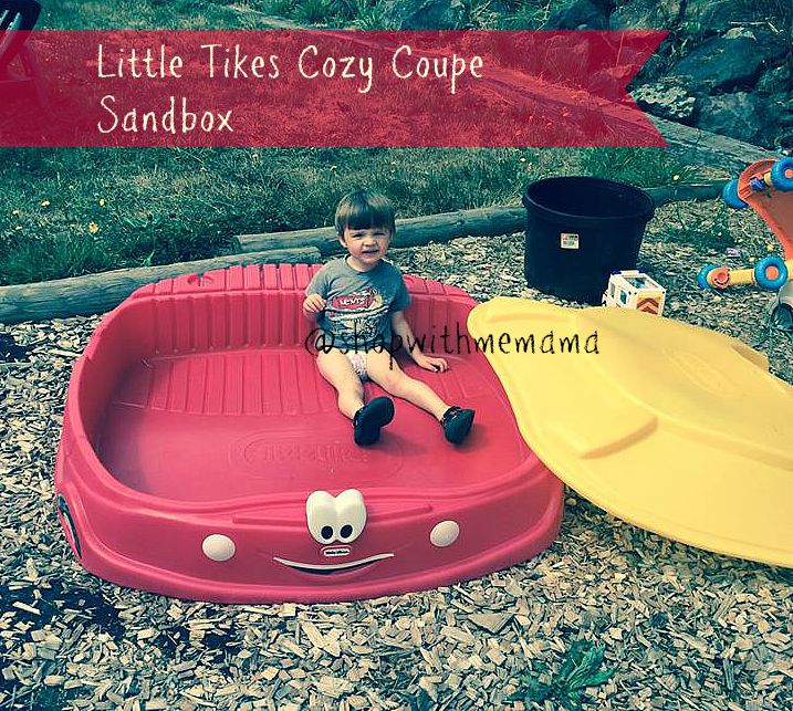 little tikes sandbox cozy coupe