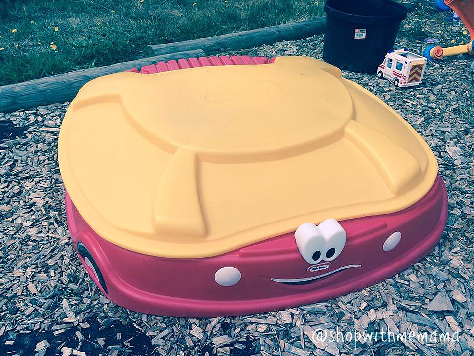 cozy coupe sandbox