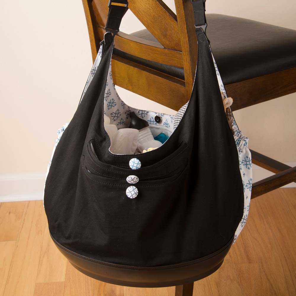 EquiptBaby's baby bassinet and diaper bag duo