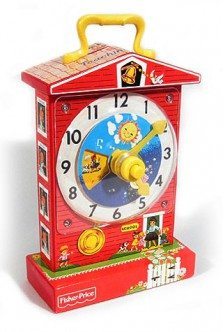 Fisher Price Vintage Play Clock