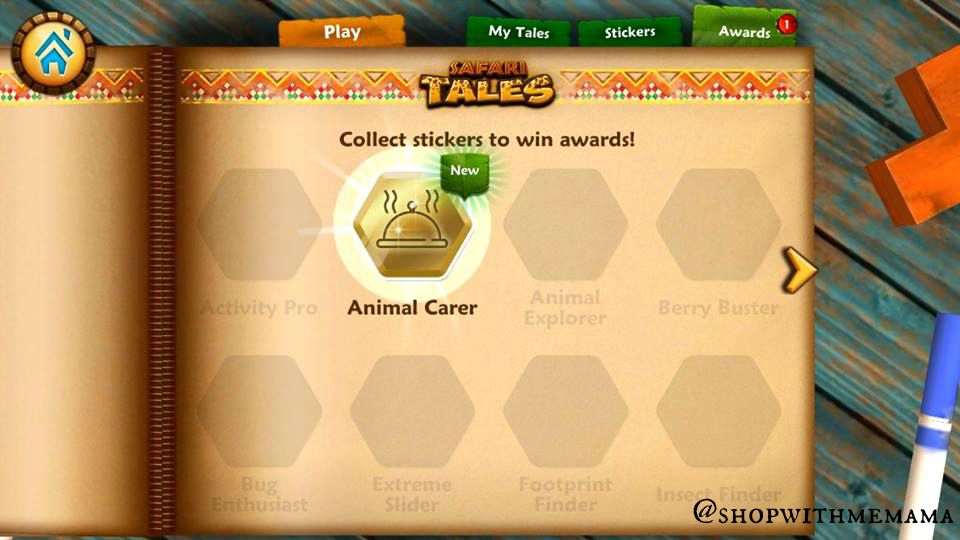 safari tales achievements book