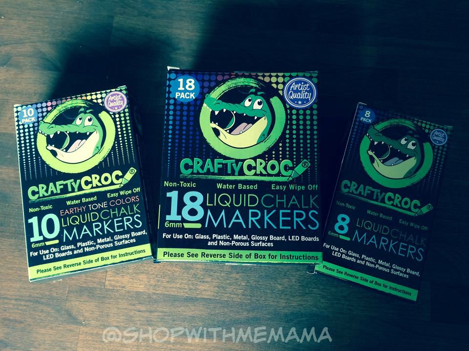CraftyCroc Liquid Chalk Markers!