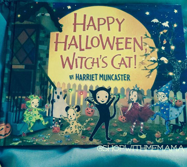 happy halloween witch's cat book