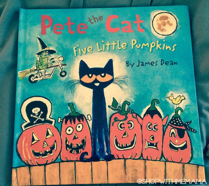 pete the cat five little pumpkins book