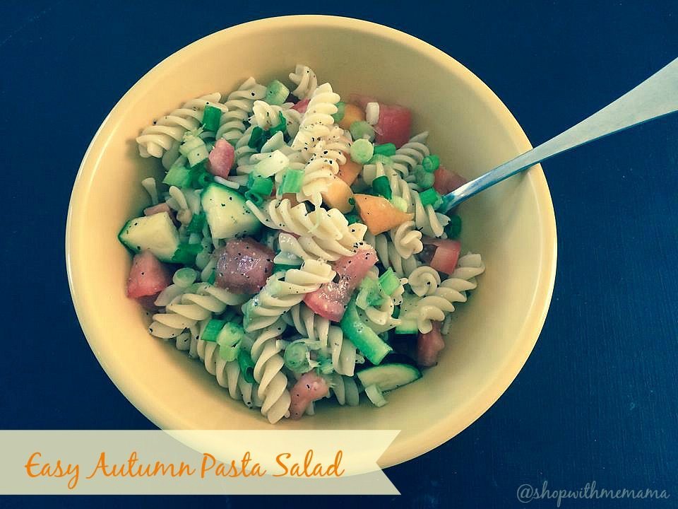 Easy Autumn Pasta Salad