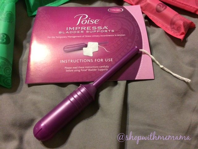 Poise Impressa for bladder leakage issues