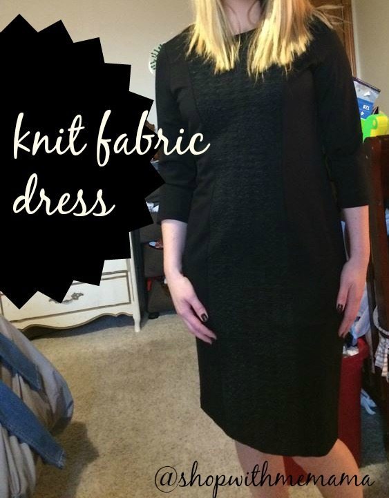 knit fabric dress