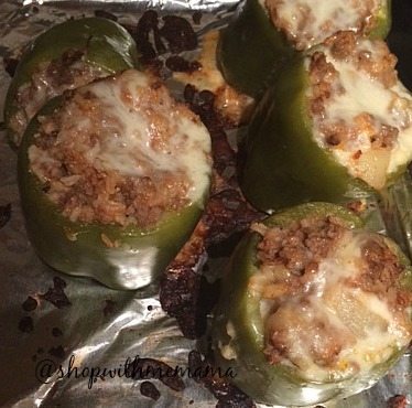 stuffed green peppers