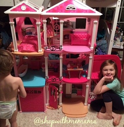 Barbie dreamhouse best sale fully furnished