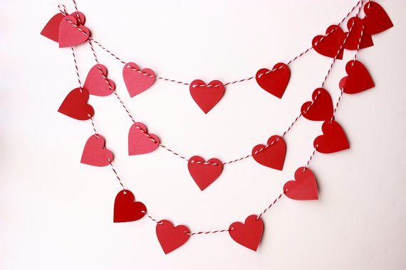 Valentine's Day Garland