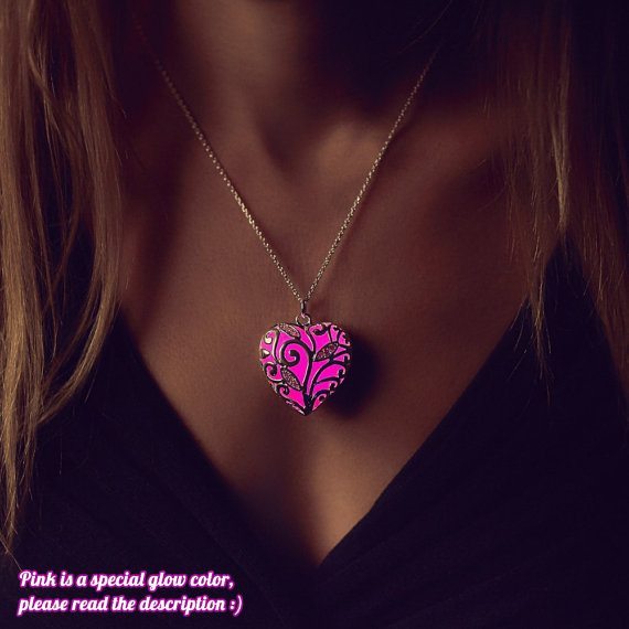 Pink Glowing Necklace