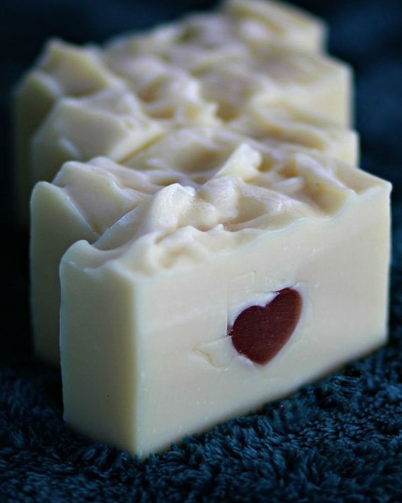 Valentine's Day Coconut Milk Soap