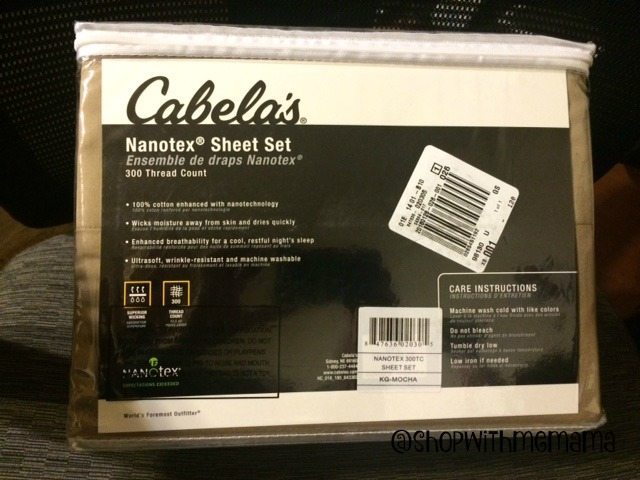 Cabela's Nanotex 300-Thread-Count Sheet Set 