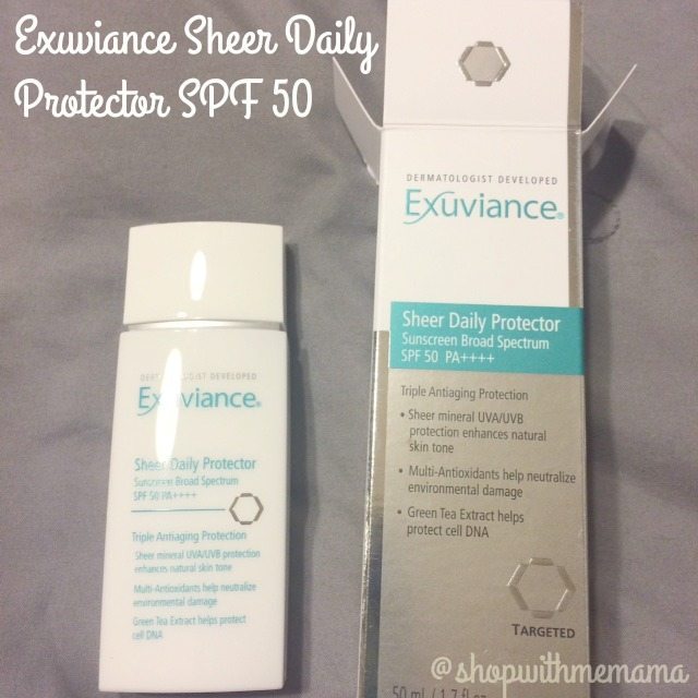 Exuviance Sheer Daily Protector SPF 50