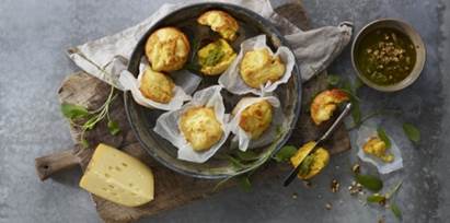 Jarlsberg Cheese Recipes Corn muffins for Mother's Day Recipes