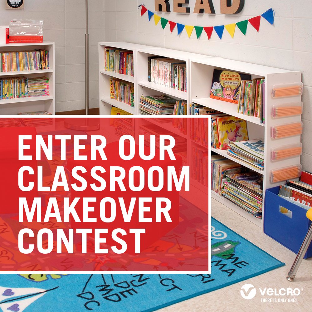 VELCRO® BRAND AND SABRINA SOTO ANNOUNCE SECOND ANNUAL CLASSROOM MAKEOVER CONTEST