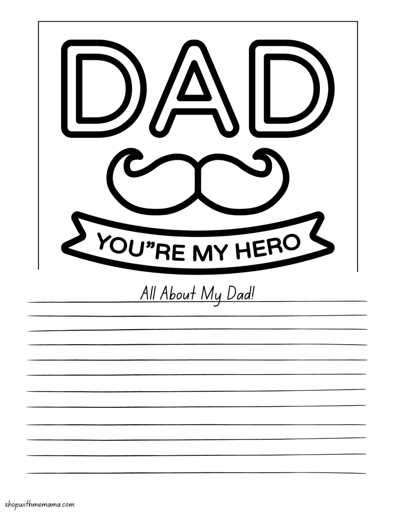 Father's Day Poems, Quotes, Coloring Pages, Coupon Books And More ...