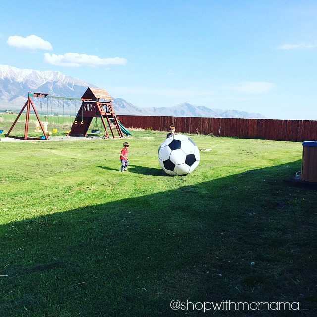 Giant Inflatable Soccer Ball from MindWare