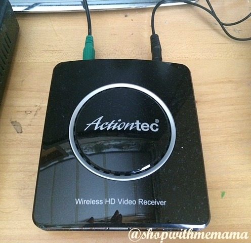 This Is How I Got Rid Of Wire Clutter Actiontec MyWireless TV2 Wireless Video Transmitter and Receiver 