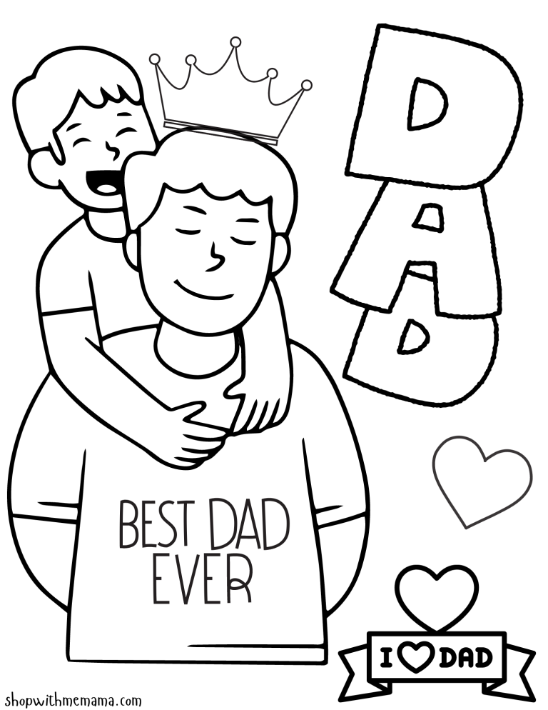 Father's Day Poems, Quotes, Coloring Pages, Coupon Books And More 