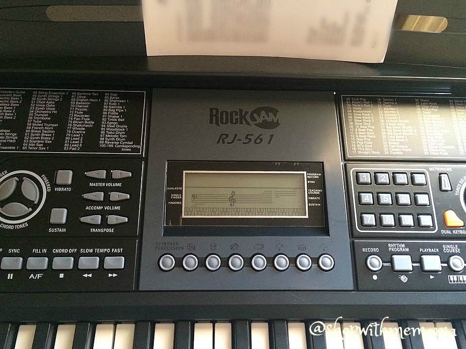 RockJam 561 Electronic 61 Key Digital Piano Keyboard Superkit