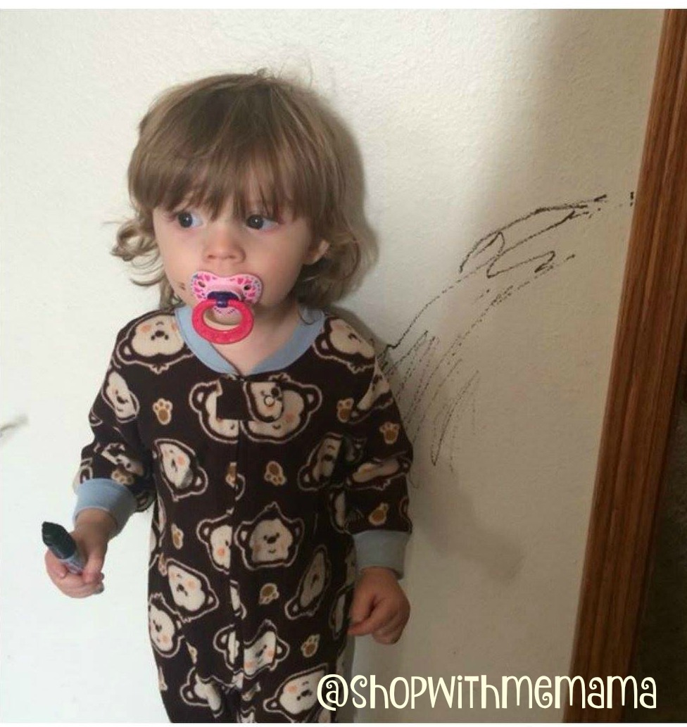 Toddler Drawing On Walls