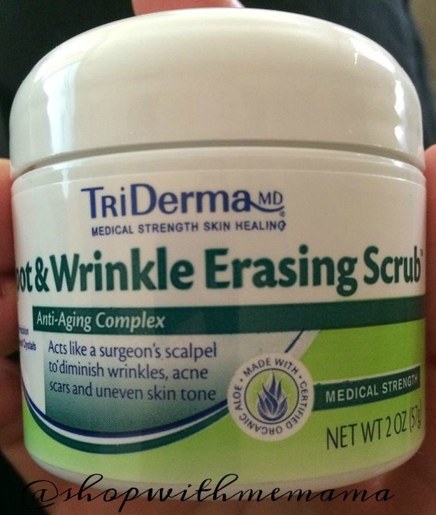 TriDerma Skincare Spot & Wrinkle Erasing Scrub