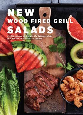 New Wood Fired Grill Salads from Applebee's