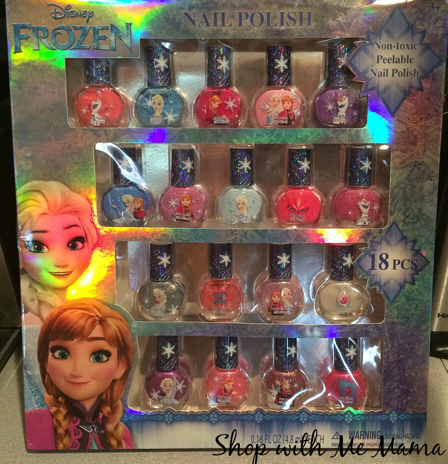 Frozen Disney Nail Polish Set For Little Girls Review and Giveaway