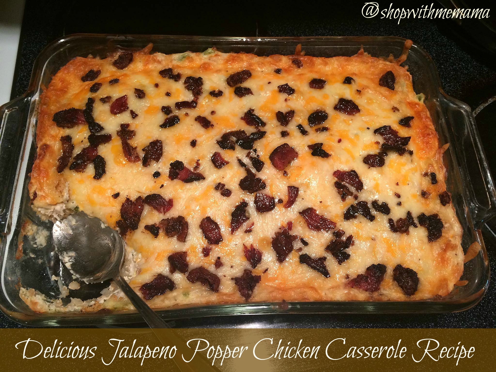 Jalapeno Popper Chicken Casserole 