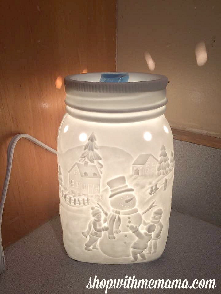 Scentsy's Holiday Collection Let It Snow Warmer