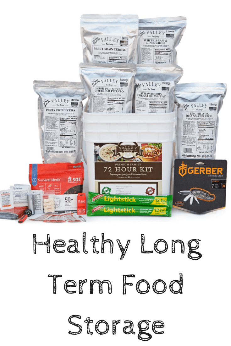 Healthy Long Term Food Storage