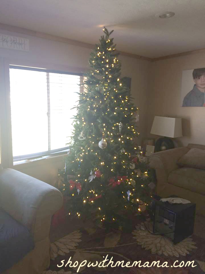 Pre Lit Easy Set Up Christmas Tree - Shop With Me Mama