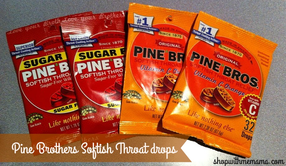 Pine Brothers Softish Throat drops