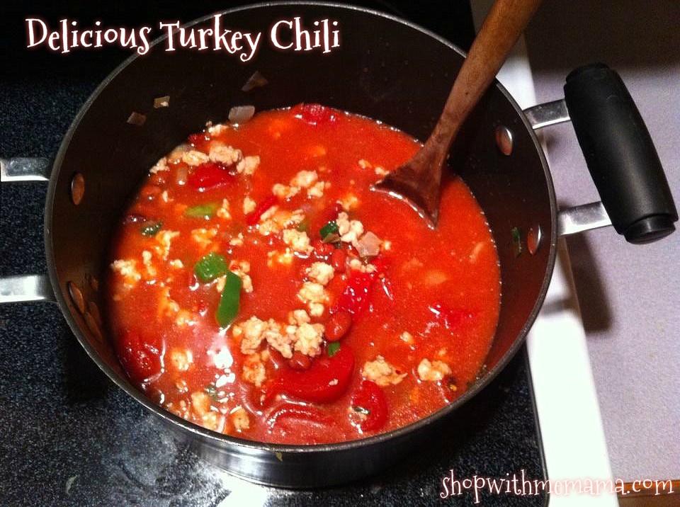 Delicious Turkey Chili 